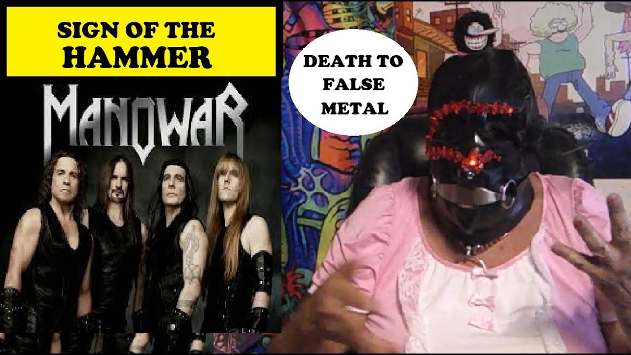 MANOWAR - SIGN OF THE  HAMMER - DRUNK KITTEN REACTIONS - FIRST TIME LISTENING