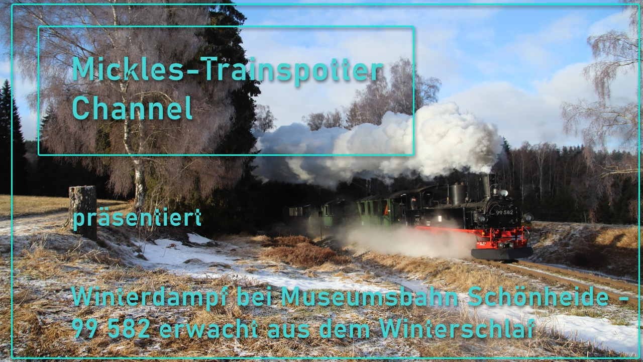 ☆☆☆ Winterdampf bei der Museumsbahn Schönheide | 99 582 erwacht aus dem Winterschlaf ☆☆☆