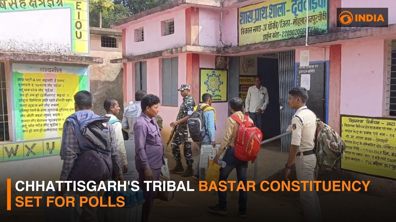 Chhattisgarh's tribal Bastar constituency set for polls | DD India Live