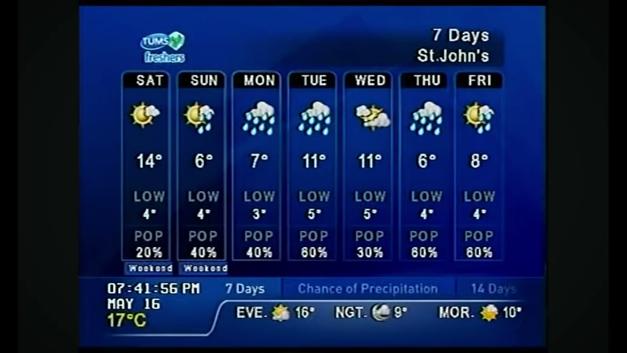 The Weather Network - Local Forecast - May 16th, 2014
