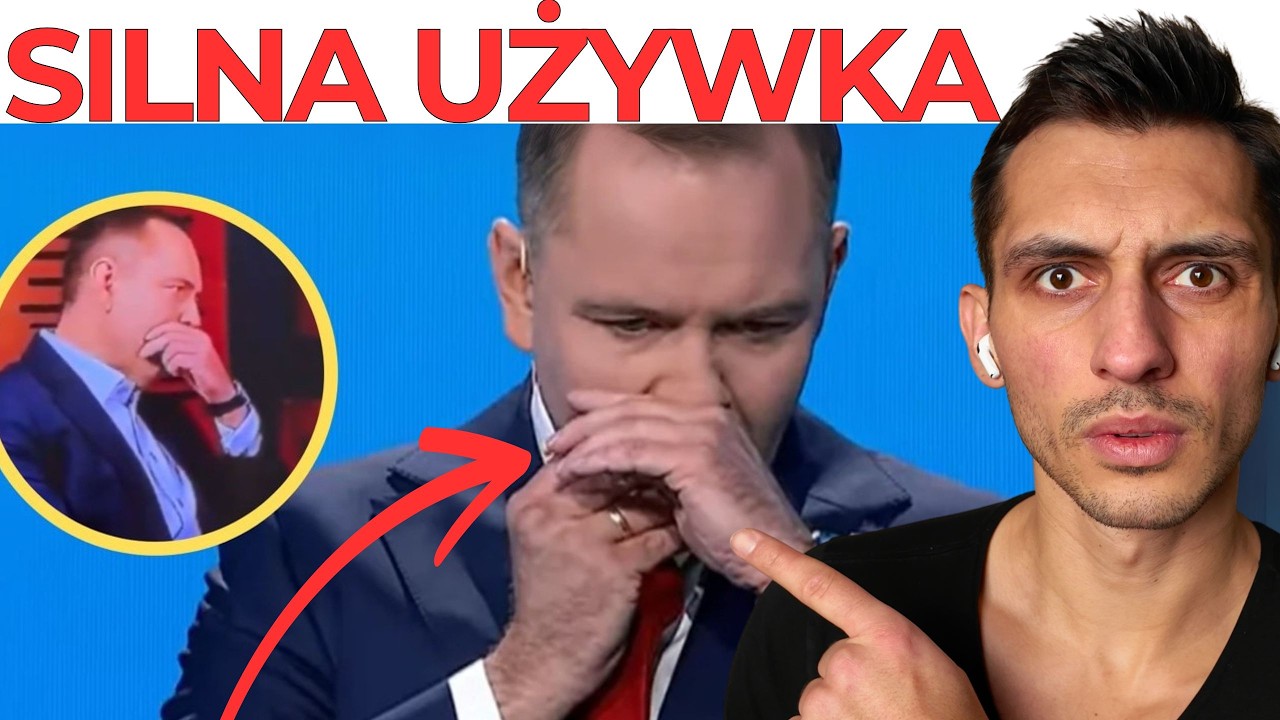 UŻYWKA, KTÓRA DZIAŁA JAK NARK0TYK? CO BRAŁ PODCZAS DEBATY NAWROCKI?