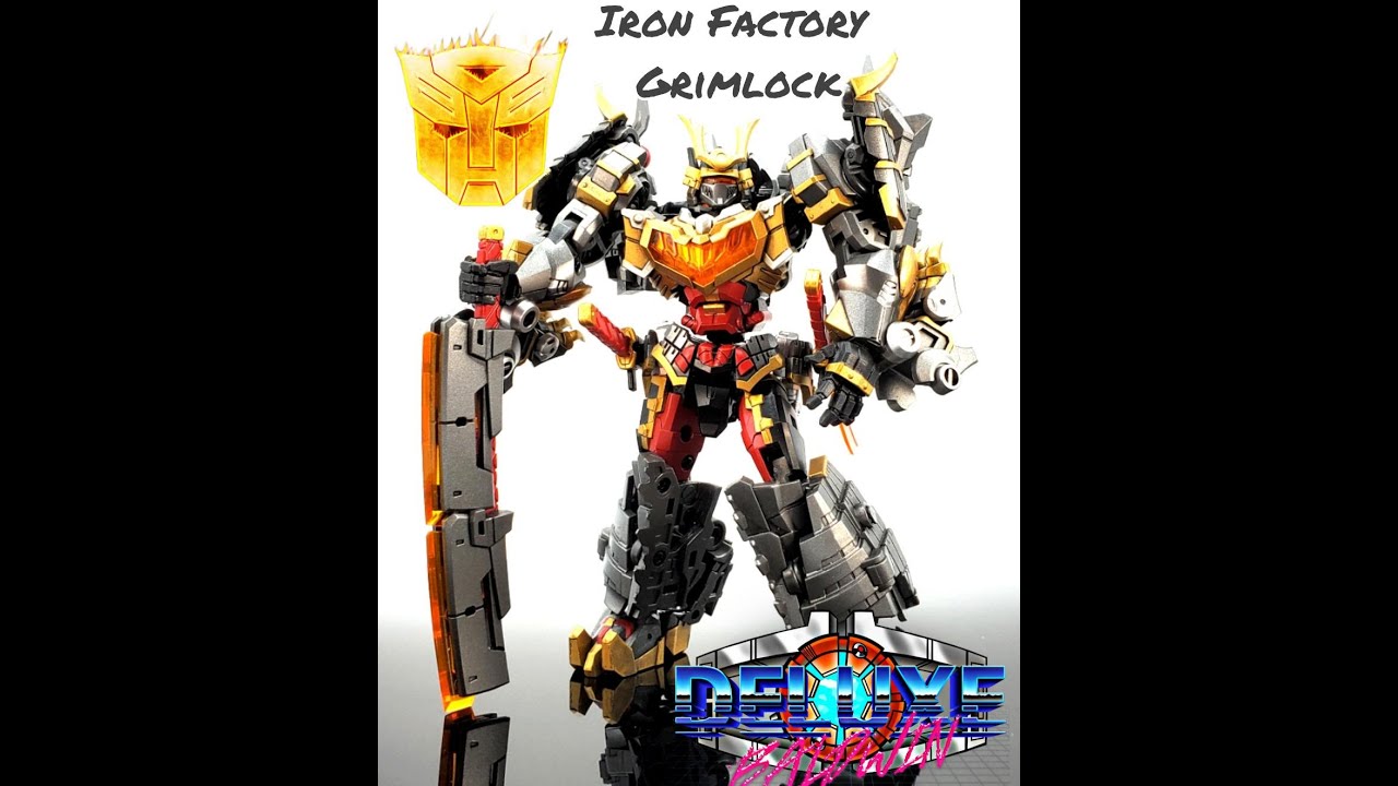Transformers Iron Factory Legends Samurai Daishogun Boohmaru (Grimlock)