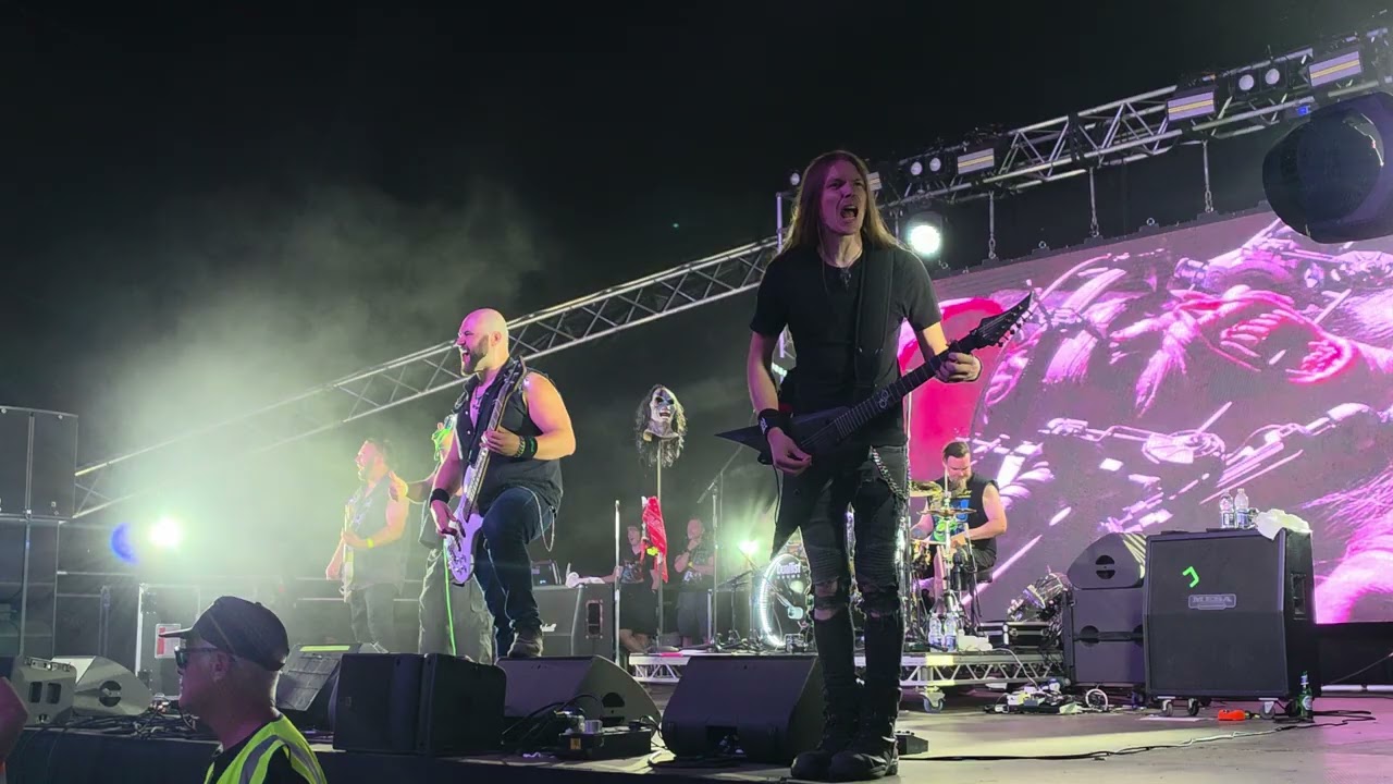 Blaze Bailey Man on the Edge Eddfest Knebworth 10/7/26