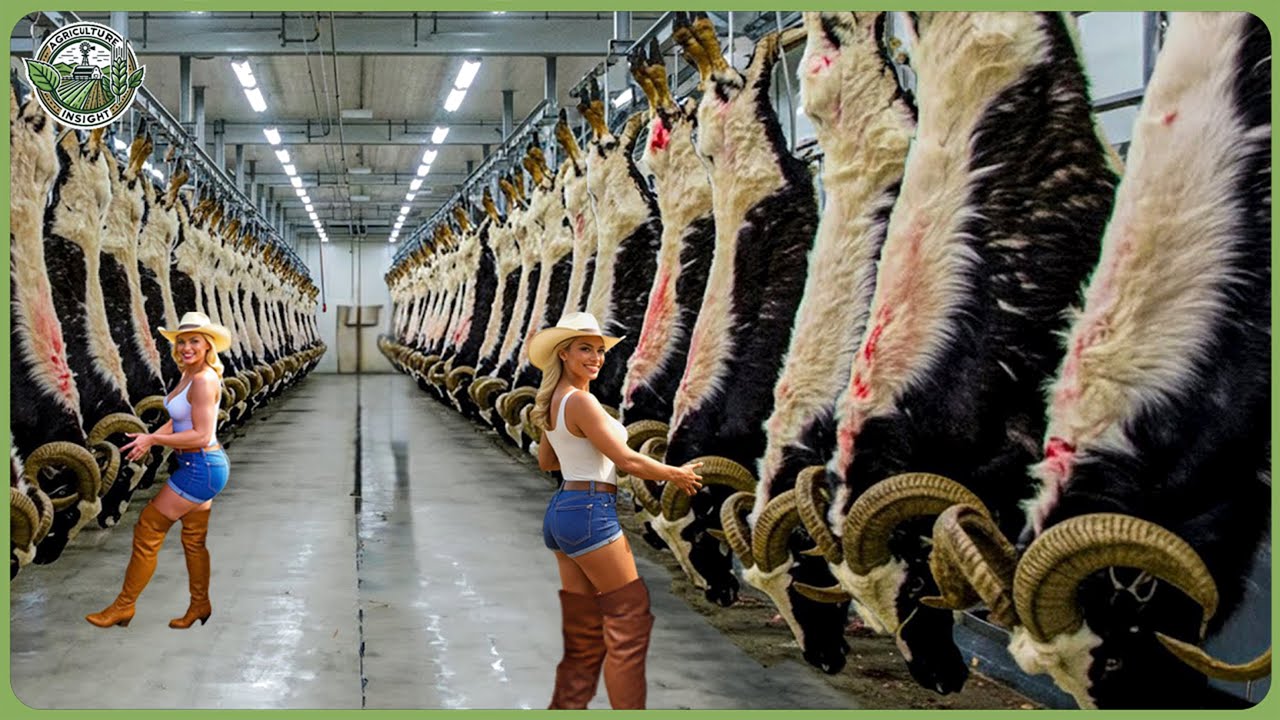 How Goat Cheese & Meat Are Processed - Massive Millions of Goat Farming & Processing