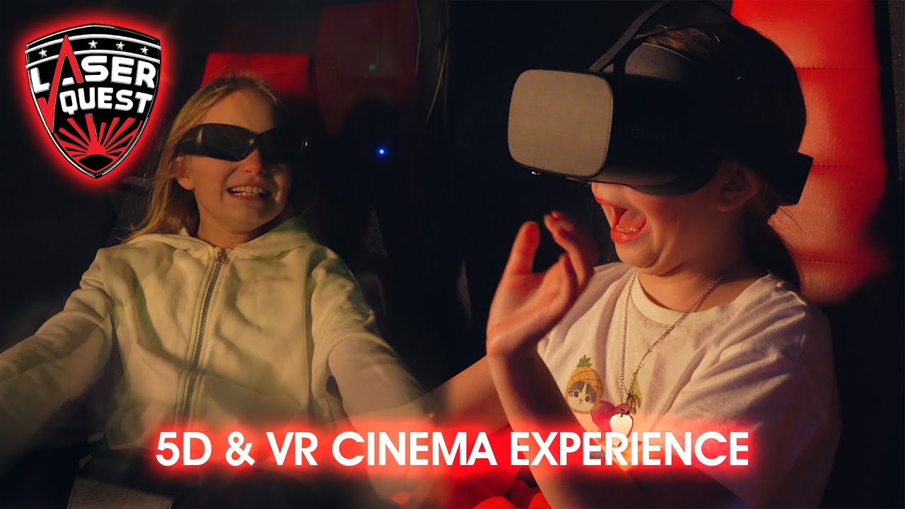 5D и VR-кинотеатр | Захватывающее сочетание 3D-фильмов и реалистичных спецэффектов! | LASER QUEST GB