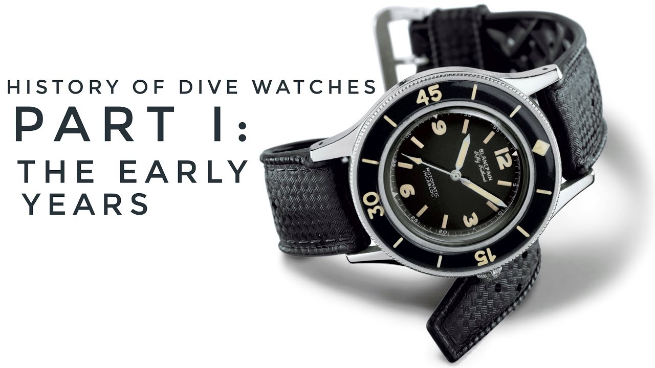 История часов для дайвинга: Часть I: Ранние годы | Armand The Watch Guy