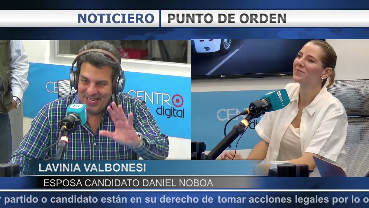 LAVINIA VALBONESI - Esposa de Daniel Noboa - EXCLUSIVA