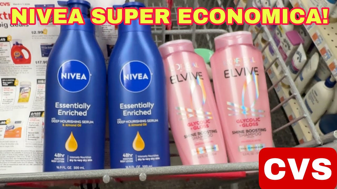 NIVEA , AVEENO Y MAS OFERTAS ECONÓMICAS! CVS 3/1-3/7 