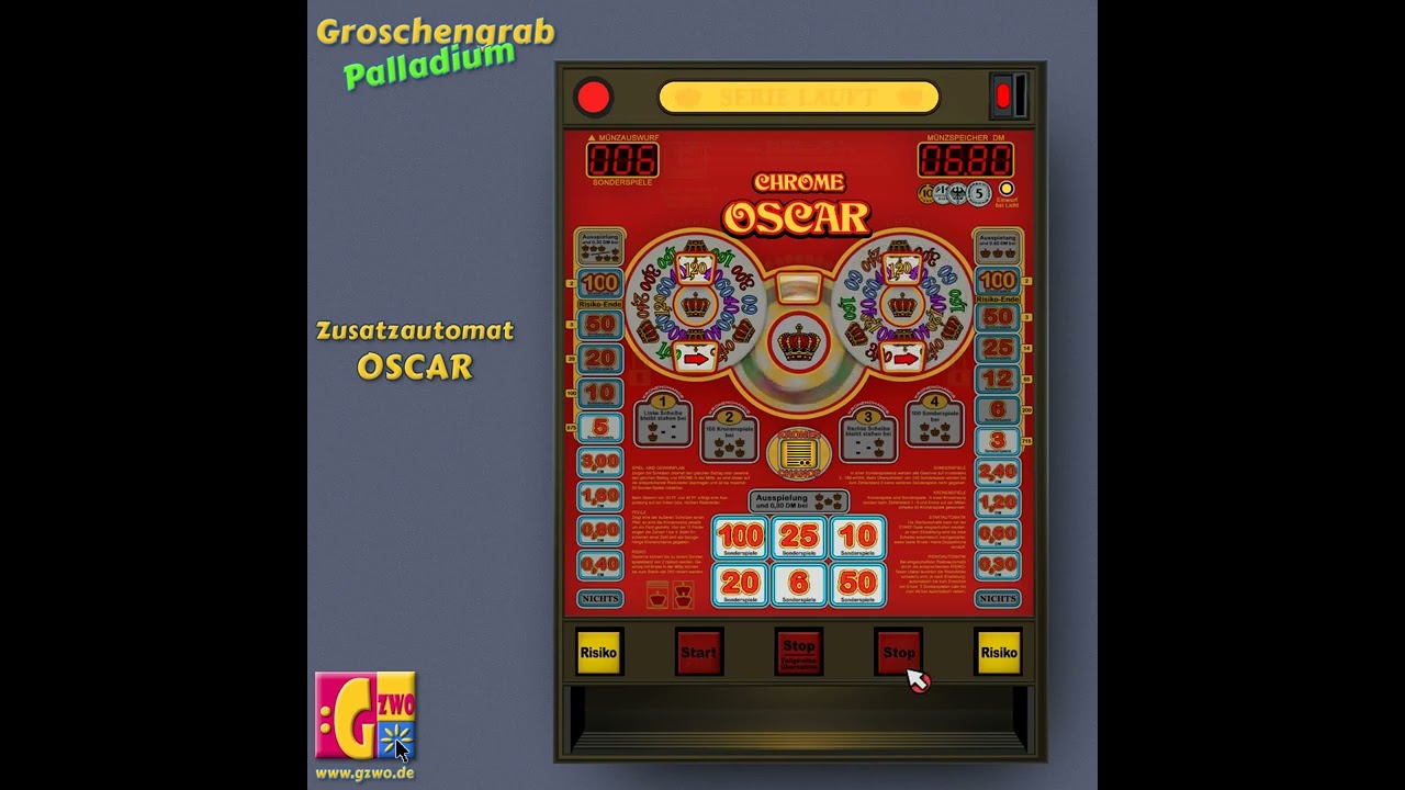 Groschengrab Palladium - Zusatzautomat Oscar
