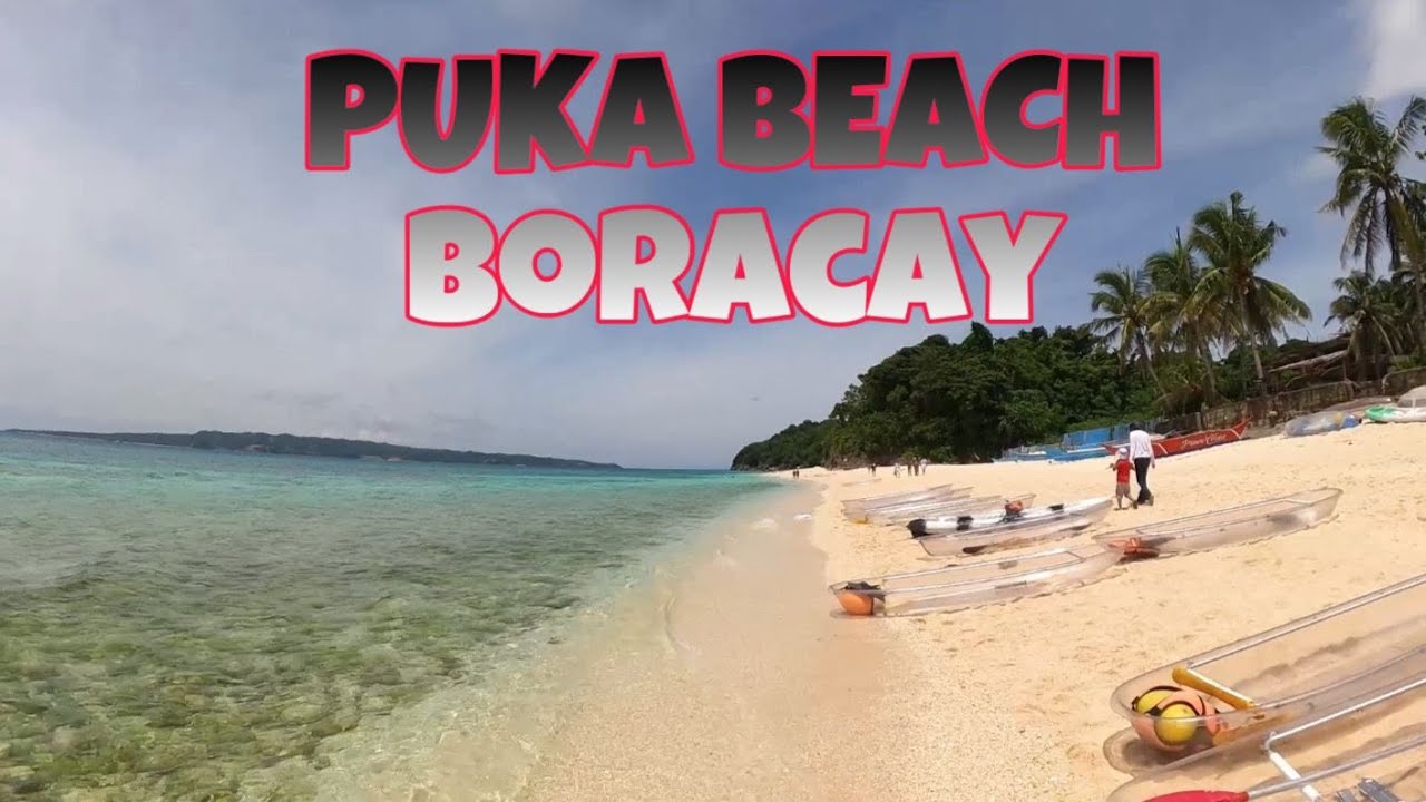 CRYSTAL CLEAR WATER IN PUKA BEACH BORACAY||Cara Maila Italia
