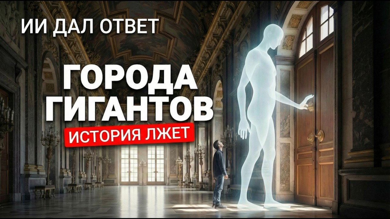 ИИ ДАЛ ОТВЕТ: Города ГИГАНТОВ Скрывают? Империя ТАРТАРИЯ 
