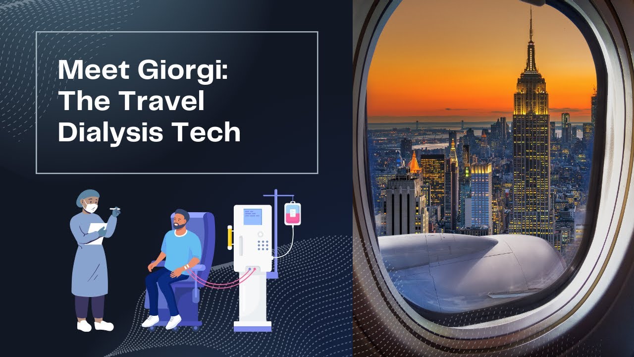 As a Dialysis Professional you can Travel ✈️ [Meet Giorgi, a travel dialysis technician]