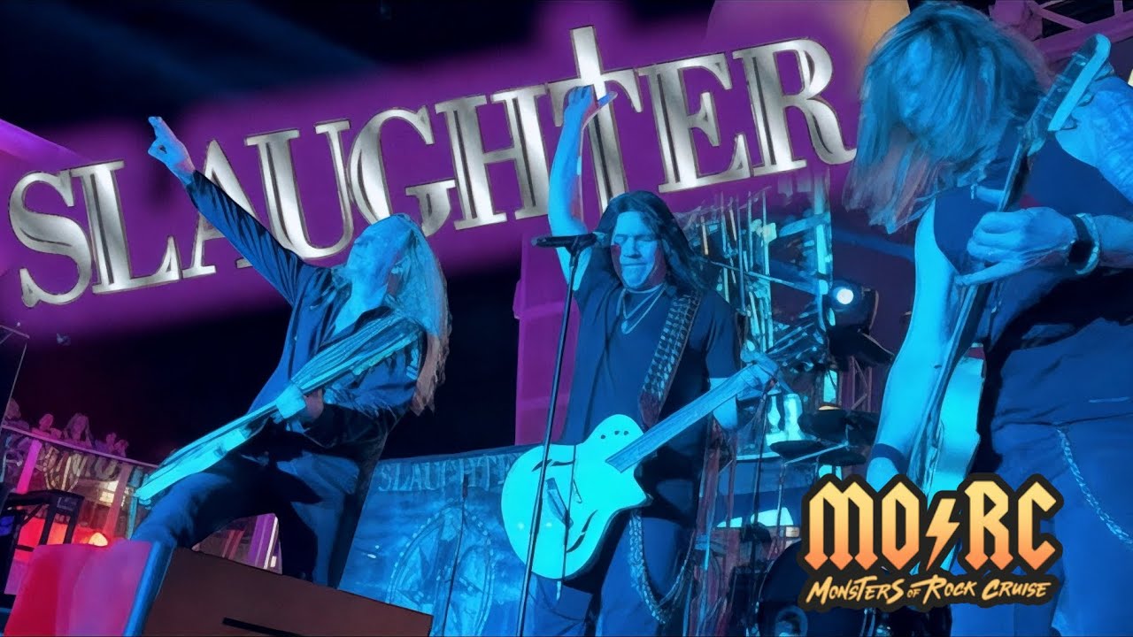 SLAUGHTER – Full Set LIVE at Monsters of Rock Cruise 2025 | Front Row POV | Pool Deck Stage