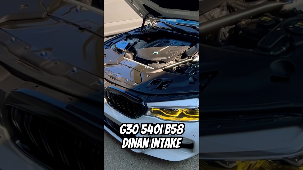 BMW G30 540i, B58 Dinan Intake! #shorts