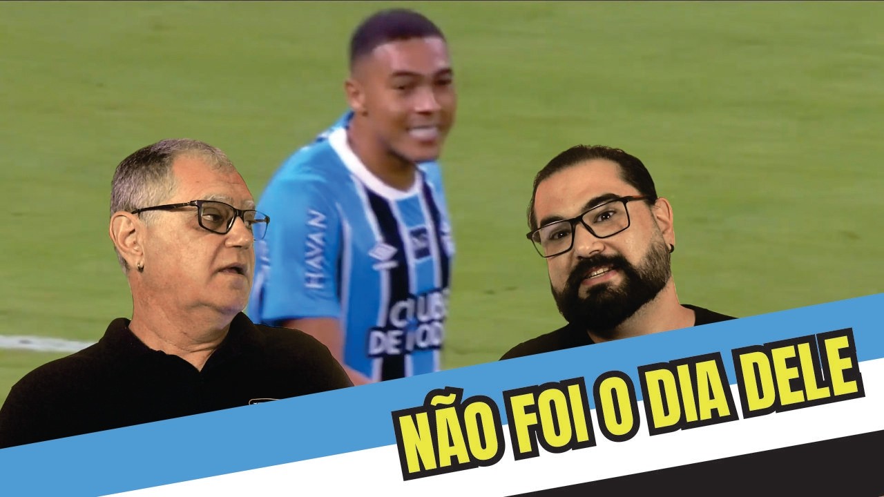 NÃO FOI O DIA DO CARLOS VINÍCIOS! Mas o cara tem muito crédito!!!