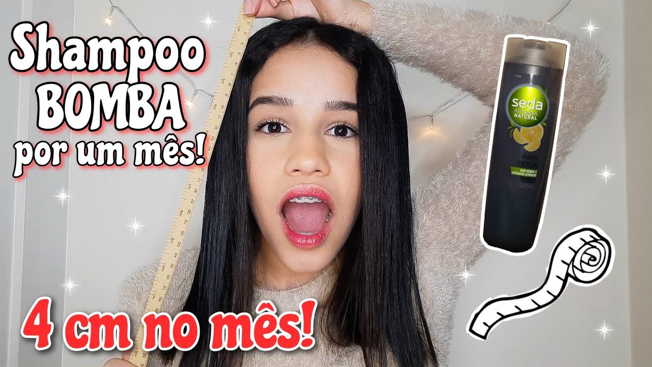 Shampoo BOMBA de café por um mês! MUITO CRESCIMENTO!