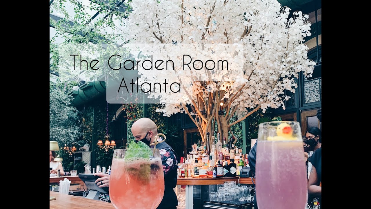 The Garden Room, Buckhead Atlanta! | The Enchanted Garden Restaurant As seen on Viral Tik Tok!