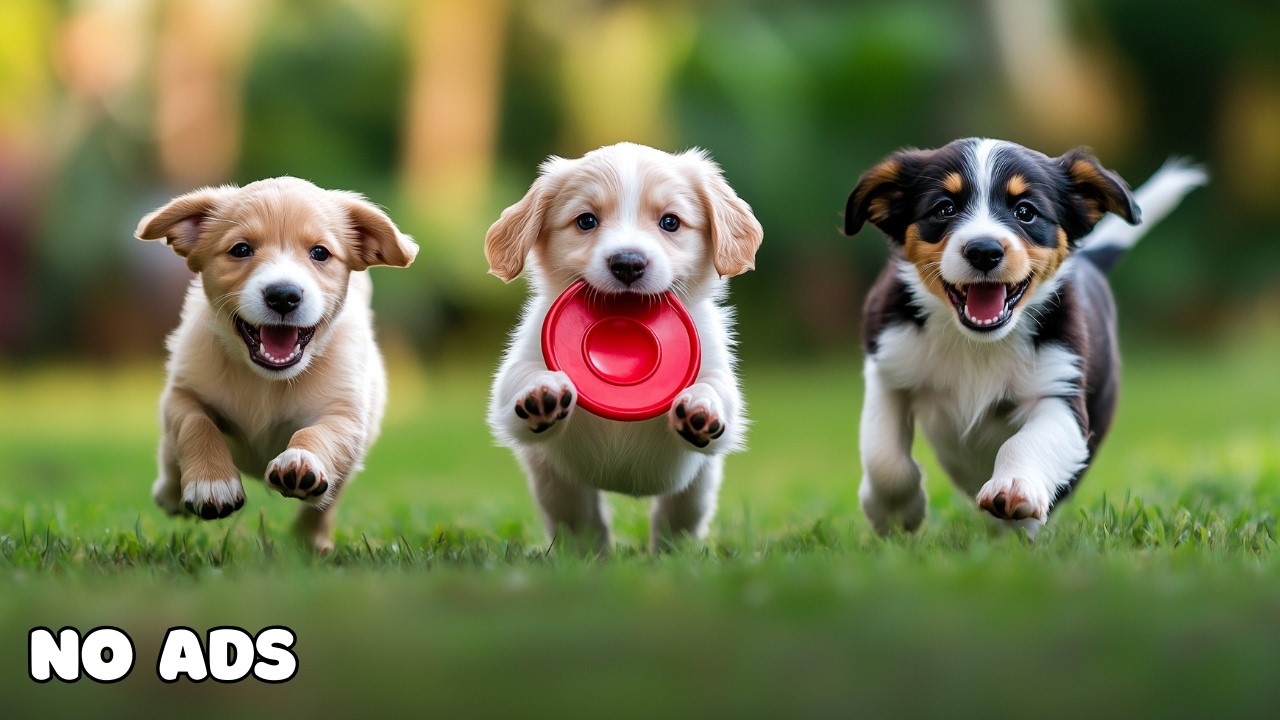 12 Hours of Dog TV for Dogs to Watch 🐾 Happy Puppy Scenes for Anxiety Relief & Calm 💙 No Ads