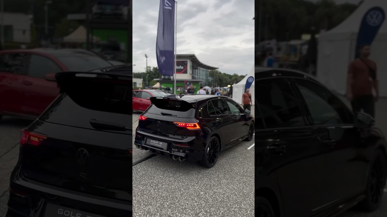 Golf MK8.5 R &ldquo;Black&rdquo; Edition #golf8r #golf8 #golfr #volkswagen #vw