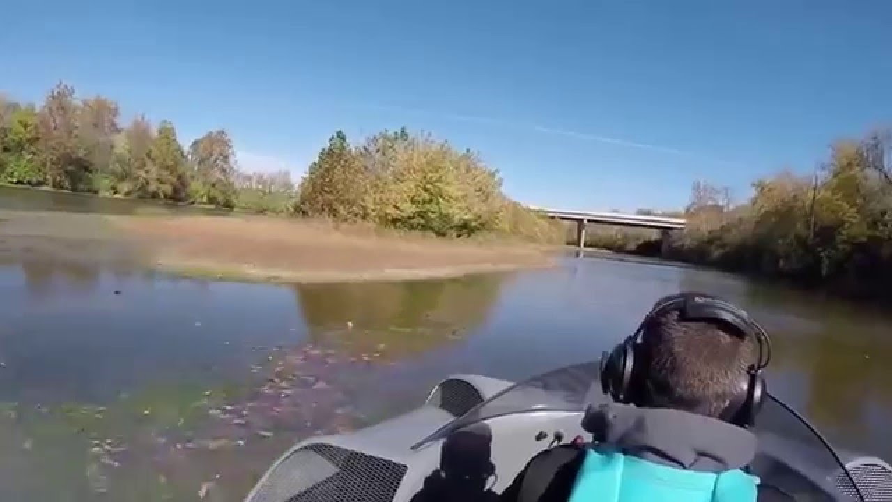 Hoverstream Coastal Pro 2 Hovercraft demo