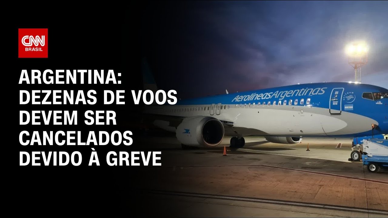 Dezenas de voos devem ser cancelados devido à greve na Argentina | CNN PRIME TIME
