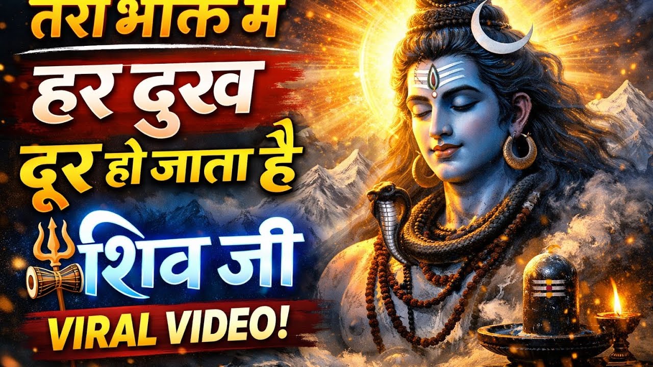 1. तेरी भक्ति में सब कष्ट खत्म 😭🙏 | Mahadev Powerful Bhajan