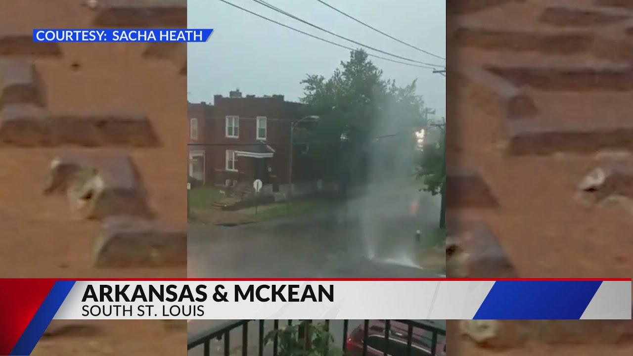 Metropolitan St. Louis Sewer District explains ‘geyser’ phenomenon during flash floods