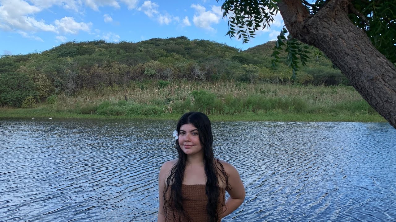 ASMR NA NATUREZA (Interior do Ceará) Sons de árvores, folhas e água 🍃 🌲🌊