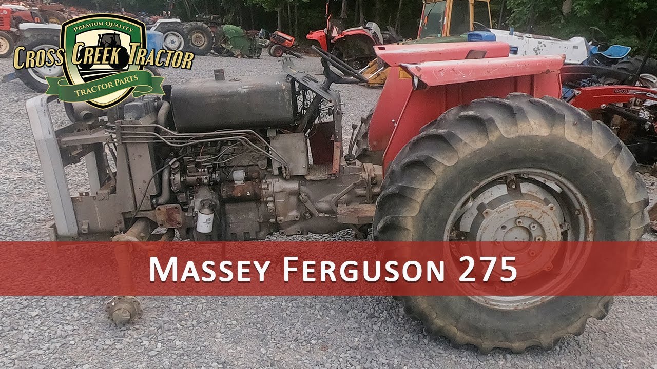 Massey Ferguson 275 Tractor Parts