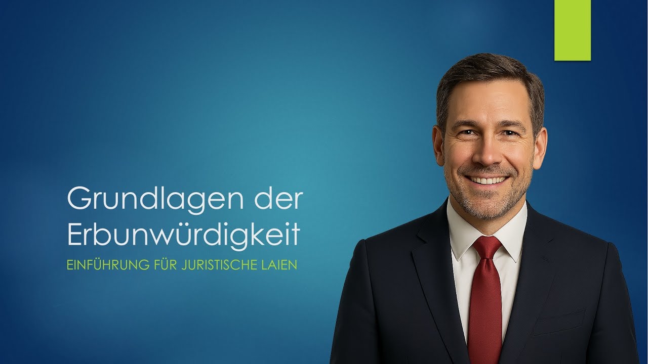 Erbunwürdigkeit: Wann und warum verliert man das Erbe?