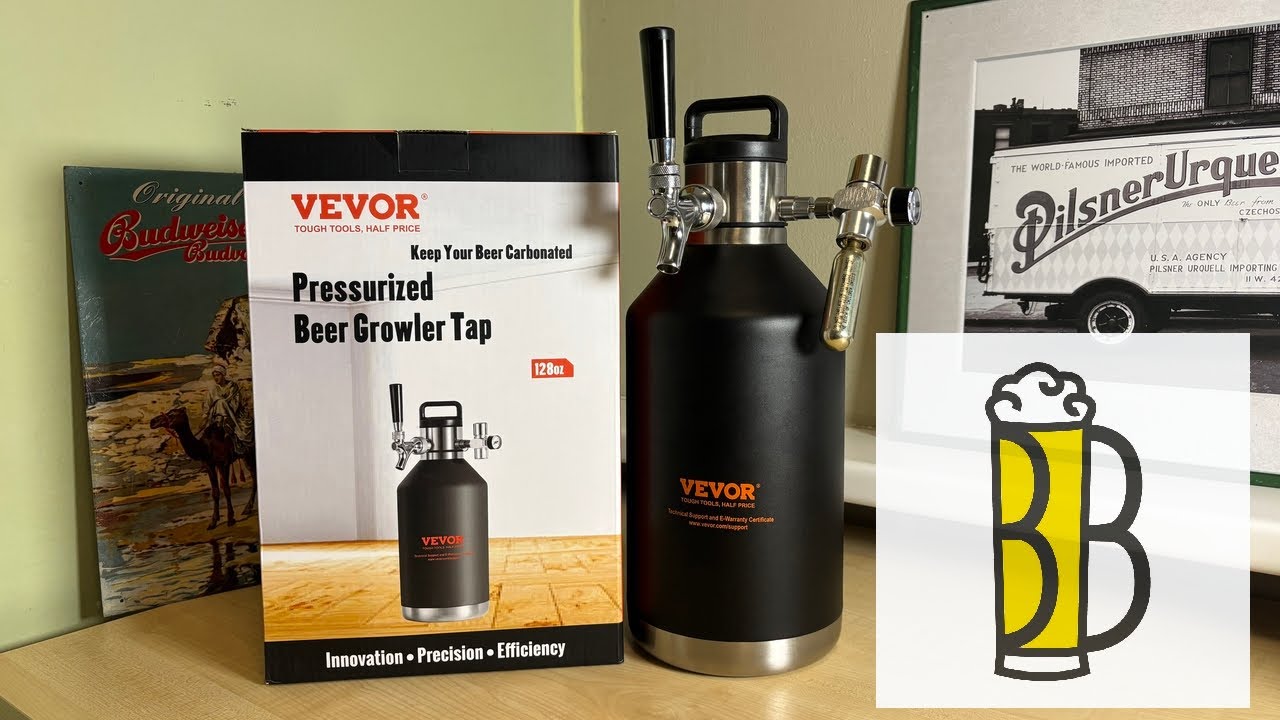 Vevor - recenze a test kyvety na pivo. Pressurized beer growler tap. #vevor #pivo #beer