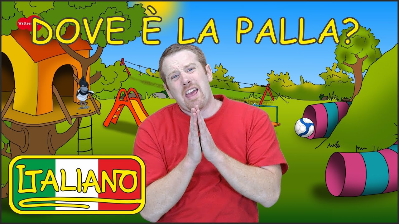 Dov&rsquo;&egrave; la Palla? | Canzoni per Bambini | Italiano per Bambini | Steve and Maggie Italiano