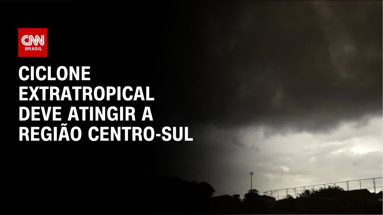 Novo ciclone extratropical deve atingir a região Centro-Sul | LIVE CNN