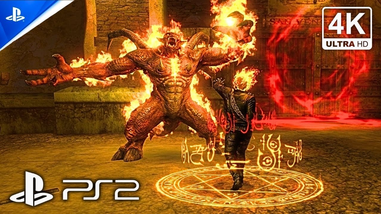 Ghost Rider (4K 60FPS) Realistic ULTRA GRAPHICS Gameplay
