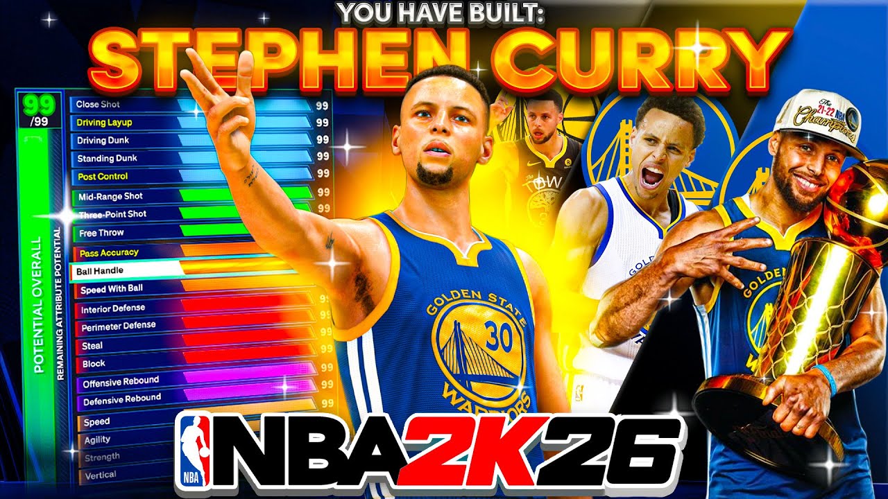 PRIME 2016 STEPH CURRY BUILD BREAKDOWN In NBA 2K26 | *NEW* BEST GUARD BUILD Is UNSTOPPABLE