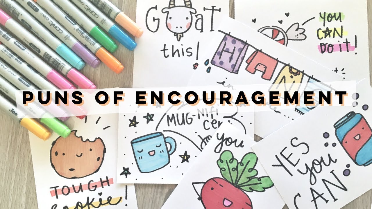 Puns of Encouragement! | Doodles by Sarah