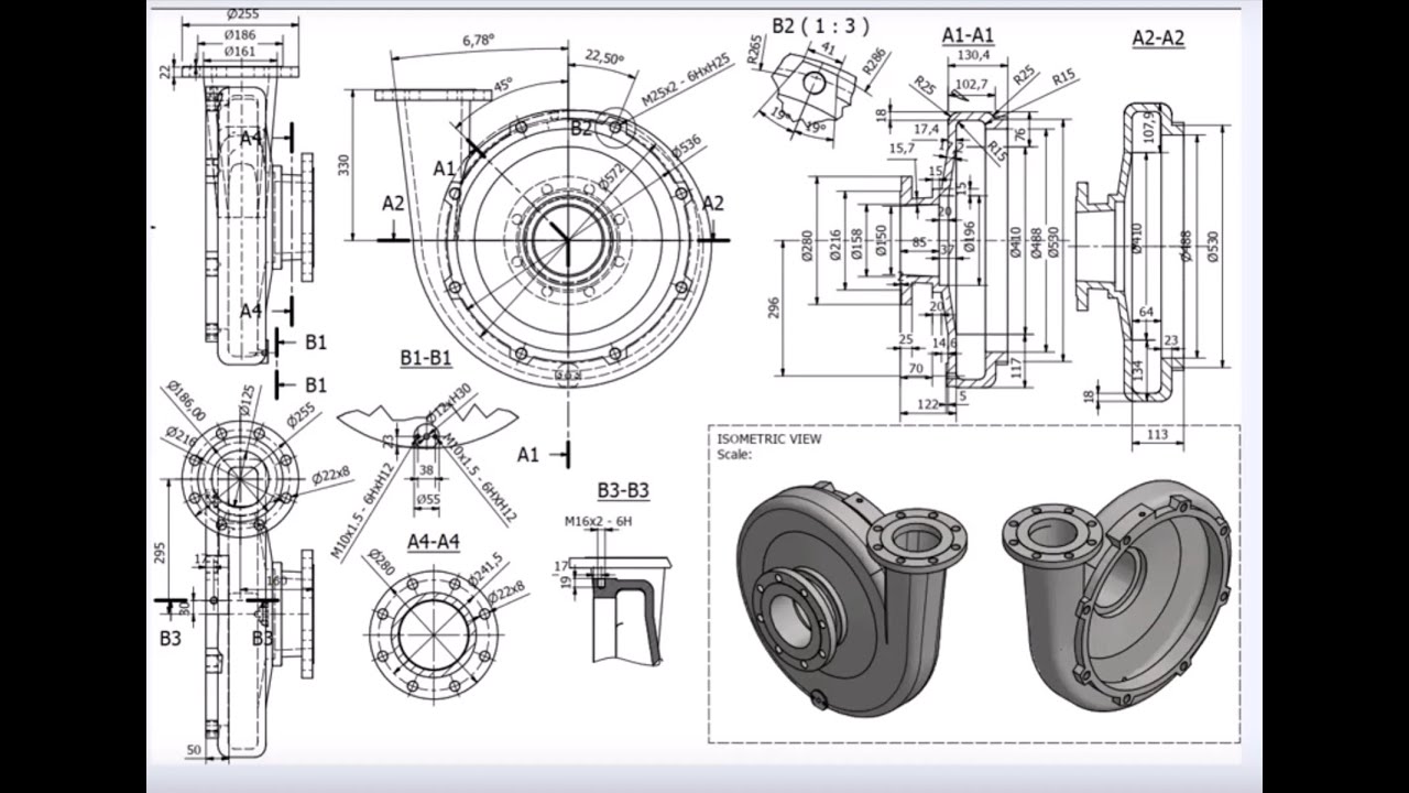 Siemens NX / JBM, CAD ONLY FOR FUN :-)* - Pumpengehäuse / Pump Housing