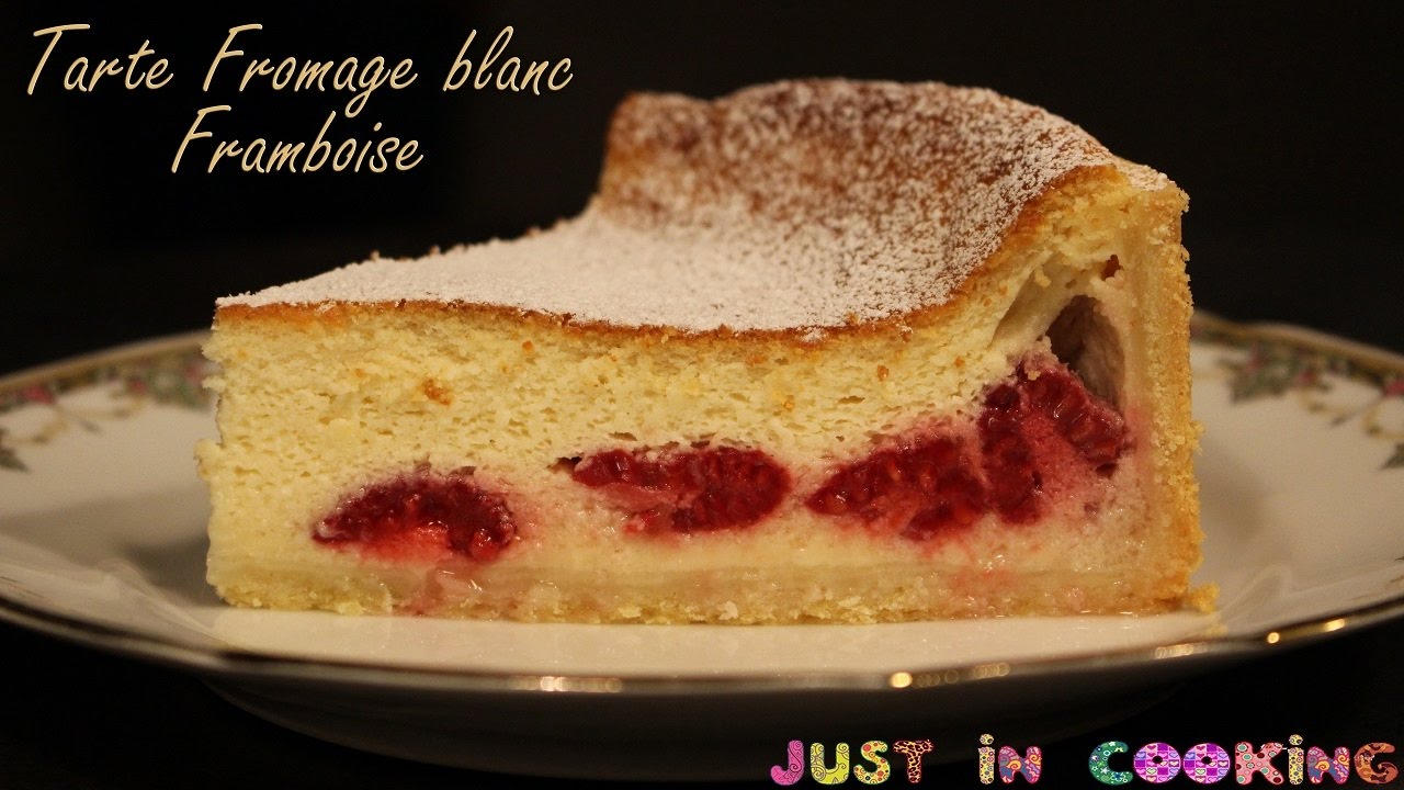 Recette de Tarte au Fromage Blanc et à la Framboise
