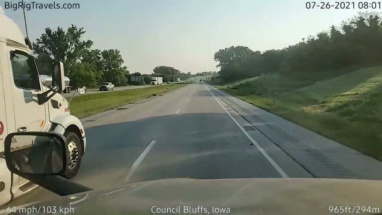 BigRigTravels LIVE | Council Bluffs, IA to Gary, IN (7/26/21 7:42 AM)