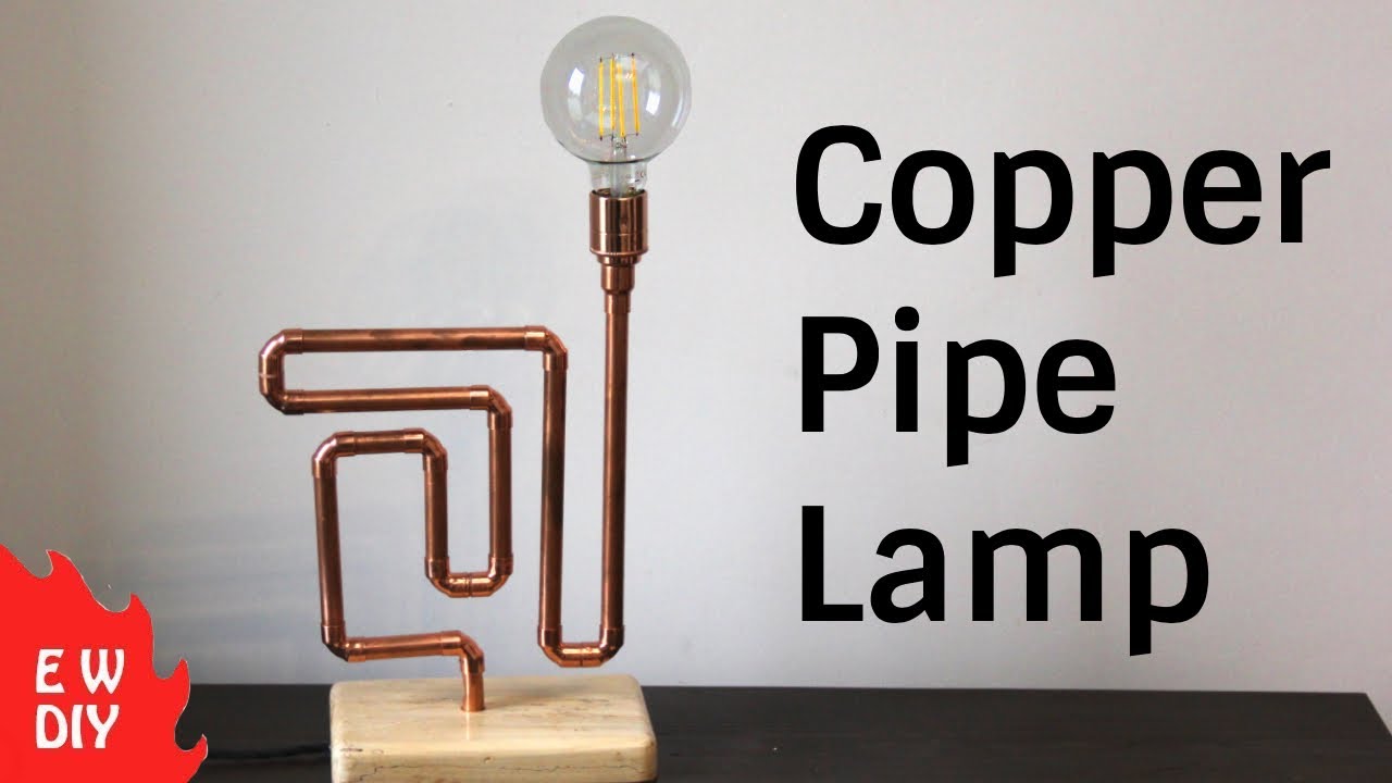 Copper Pipe Lamp
