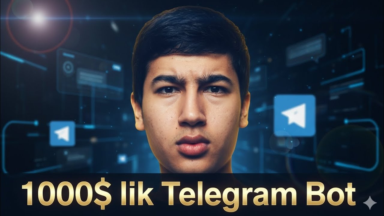 1000$ lik kino botni qilib kurdik #telegrambot #kinobot #python