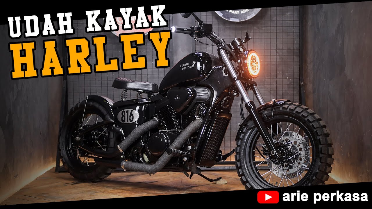 HONDA SHADOW jadi BOBBER