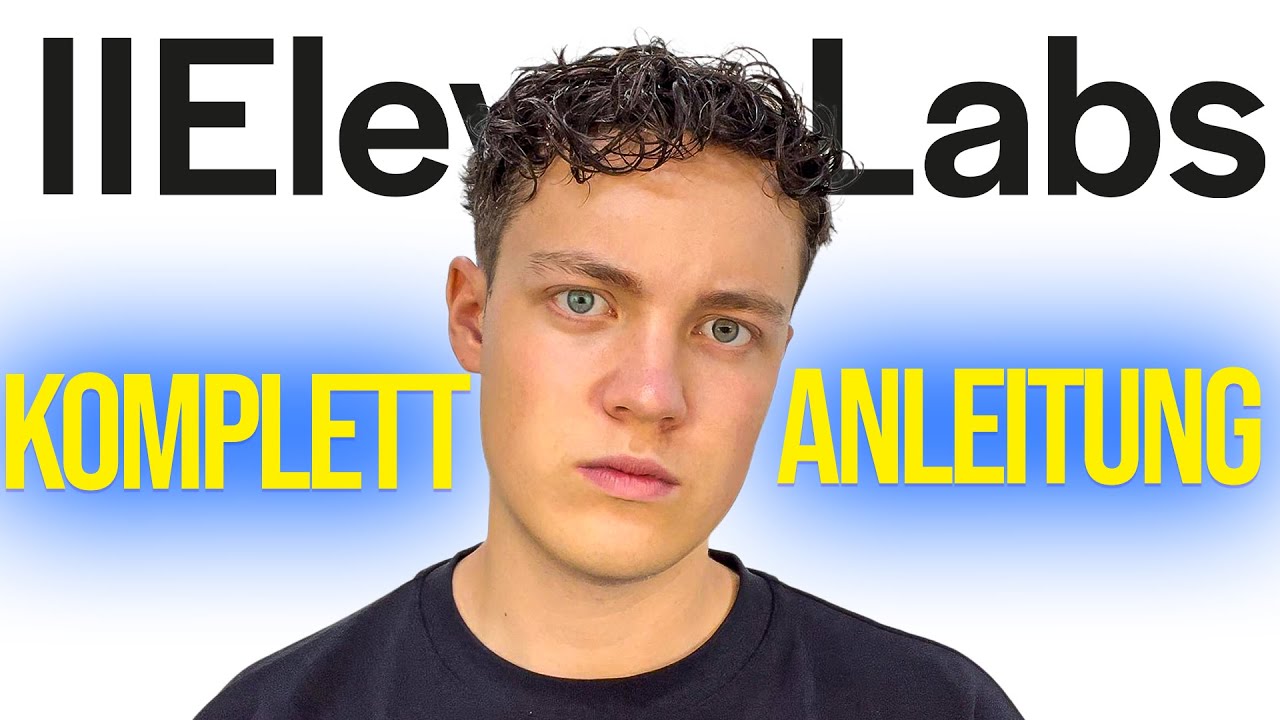 Eigene Stimme mit KI klonen in 5 Minuten - Elevenlabs Tutorial Deutsch