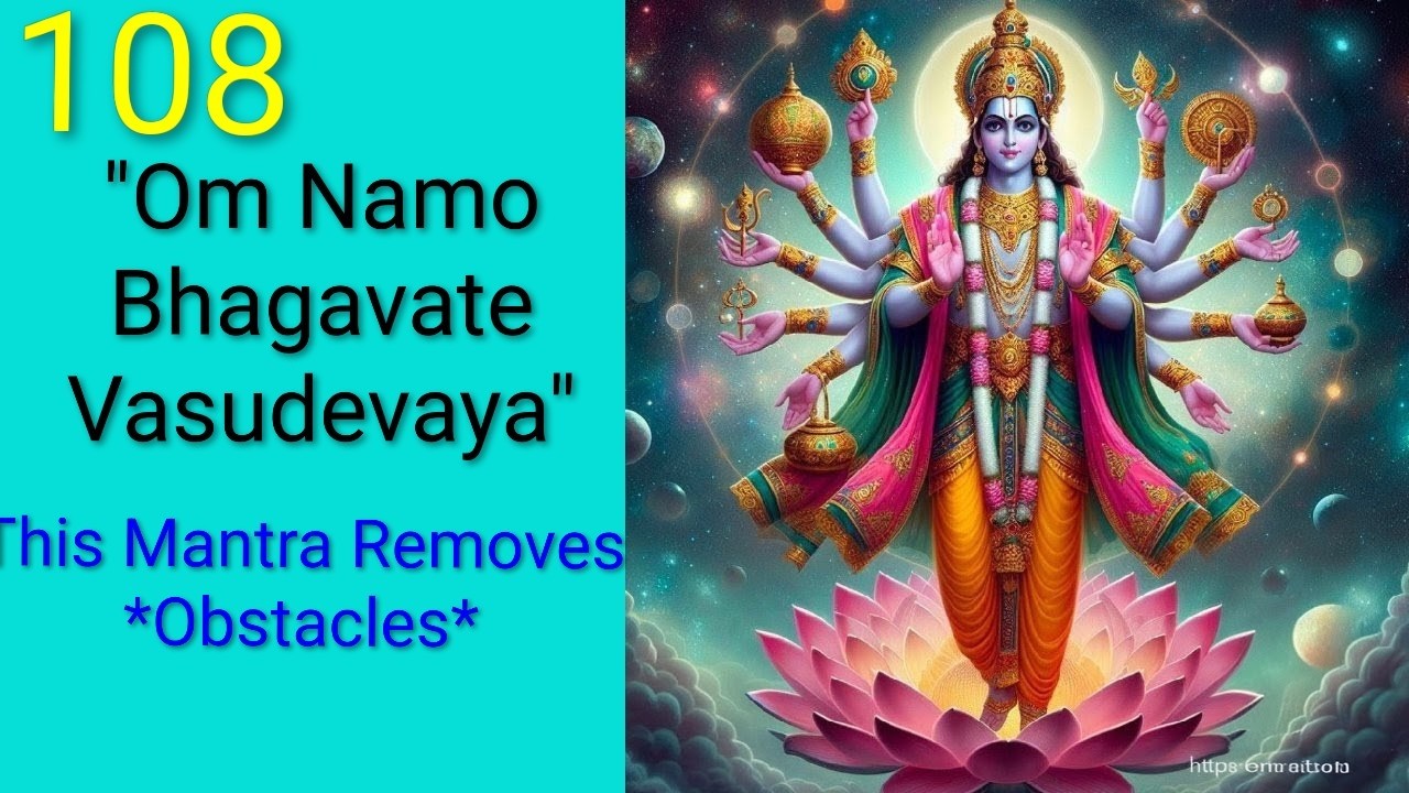 #108 #Om Namo #Bhagavate #Vasudevaya #This #Mantra #Removes #Obstacles #108#ಓಂ ನಮೋ ಭಗವತೇ ವಾಸುದೇವಾಯ