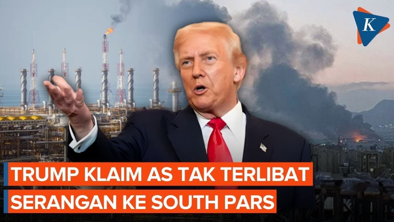 Trump Bantah AS dan Qatar Terlibat Serang Ladang Gas Iran, Klaim Itu Ulah Israel