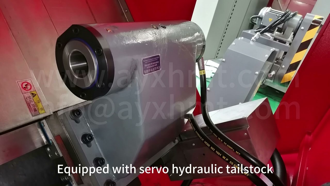 The AE55Y Slant-Bed CNC Turn-Mill Center is a precision machining
