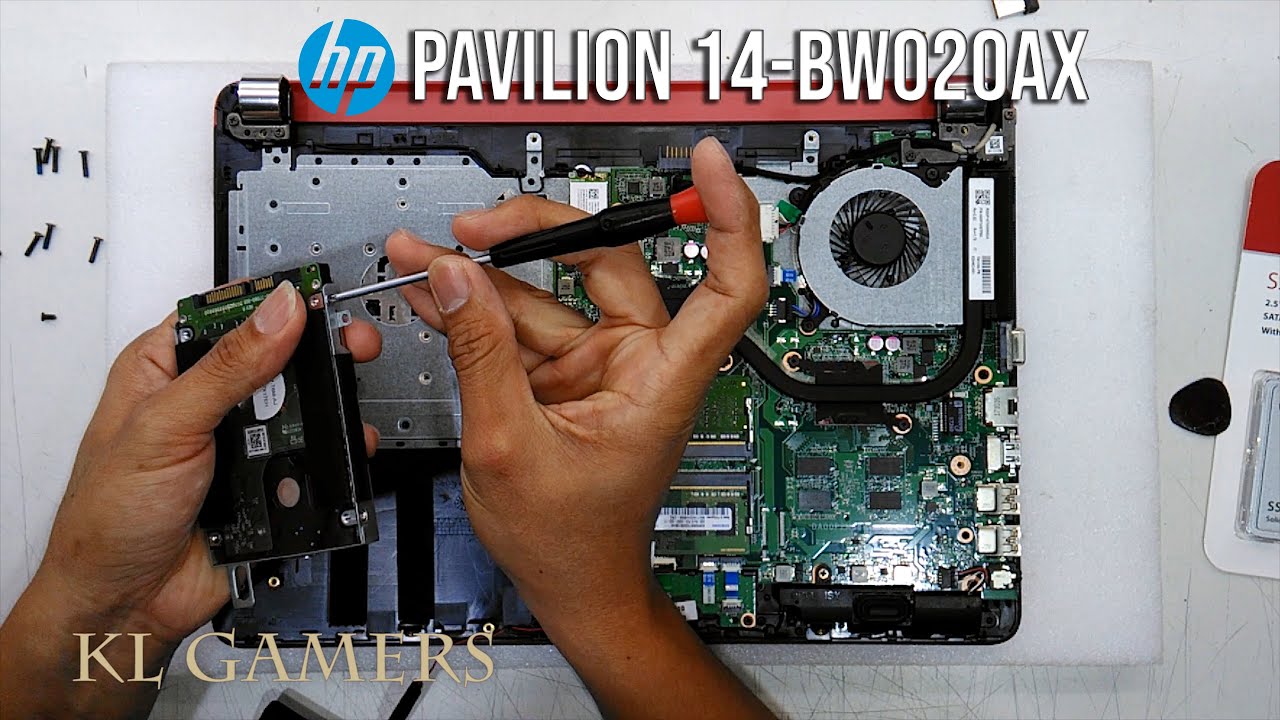 HP Pavilion Laptop Model 14-bw020AX Red Color Notebook Upgrade DDR4 RAM and SSD increase Speed