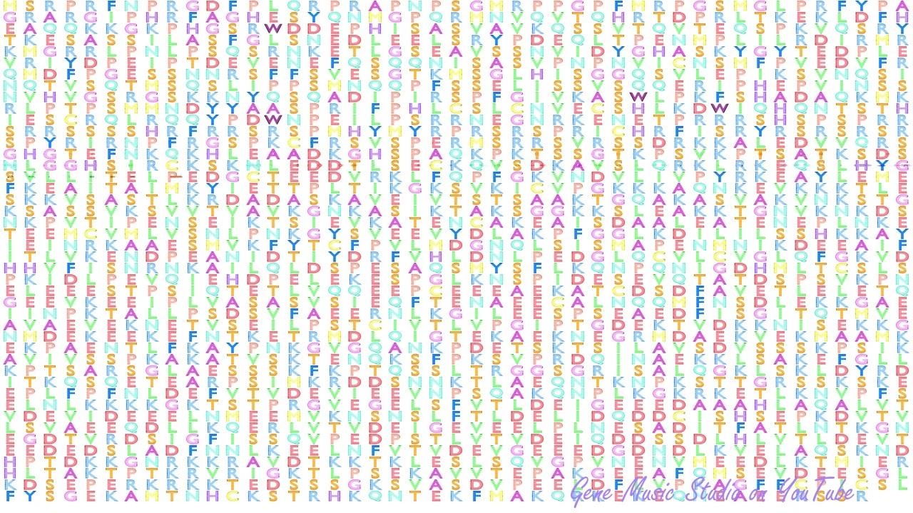 Gene Music using Protein Sequence of ZNF638 