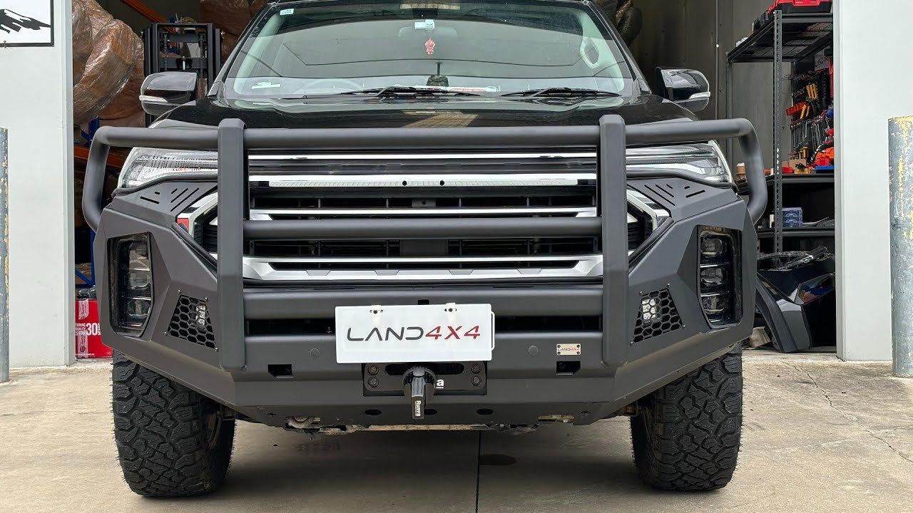 LAND4X4-LDV T60 MAX BULL BAR INSTALL