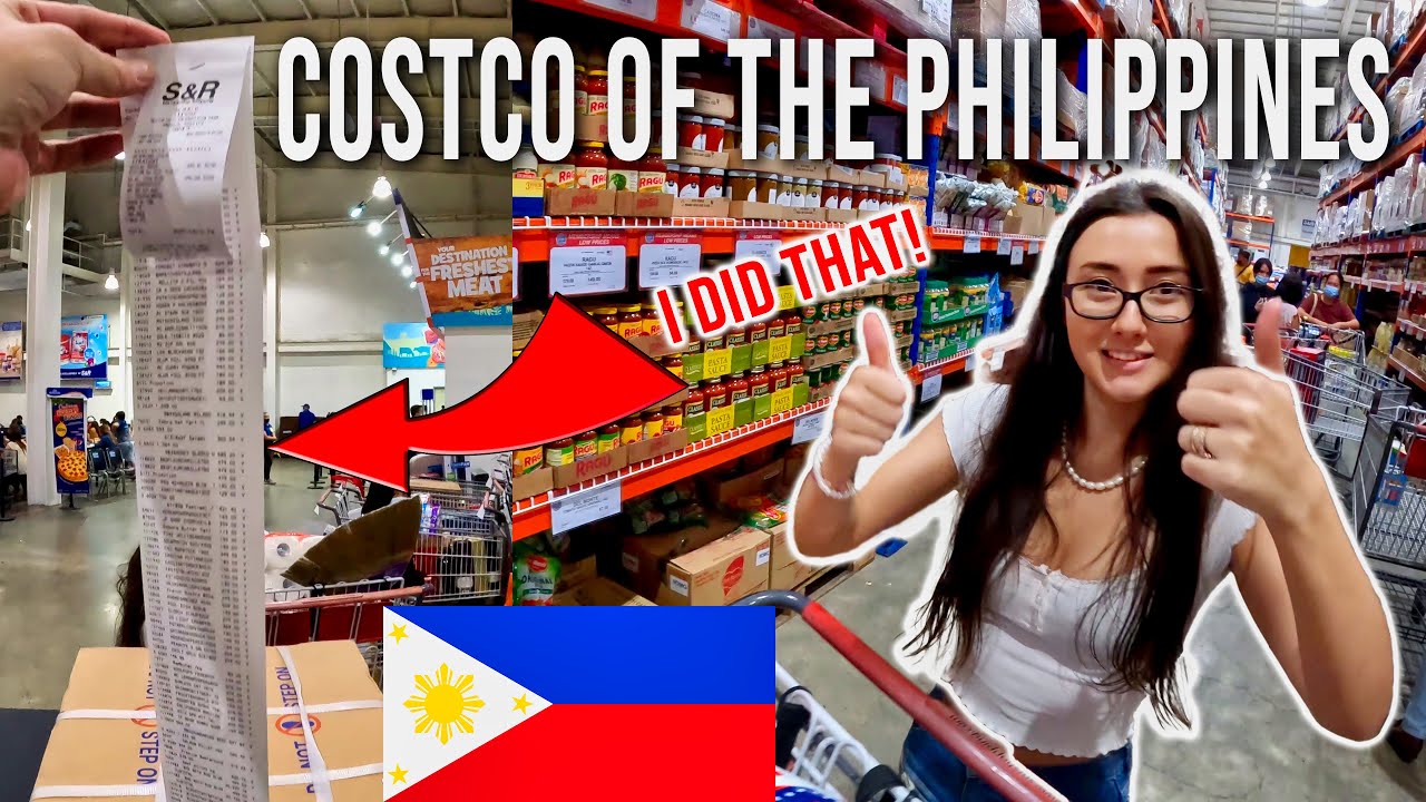 S&R – филиппинский Costco! Мы потратили целое состояние.
